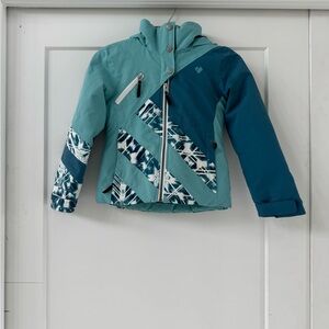 Stylish Teal Winter Jacket
